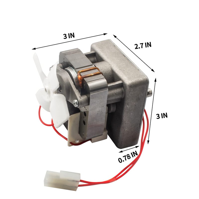 FlameEngine Upgraded Auger Motor Replacement for Traeger, Pit Boss and Camp Chef Wood Pellet Grills,2.0 RPM, 110V, 60Hz, 2 Pole,Pellet Grill Universal Feeding Gear - Image 3